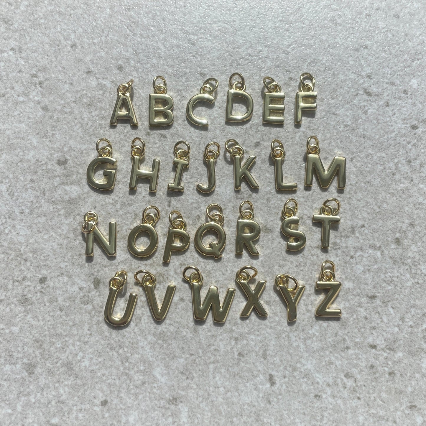 Studio Valli - Custom Charm Bracelets & Necklaces - build your own custom charm necklace - alphabet letter charms - New Zealand & Australia