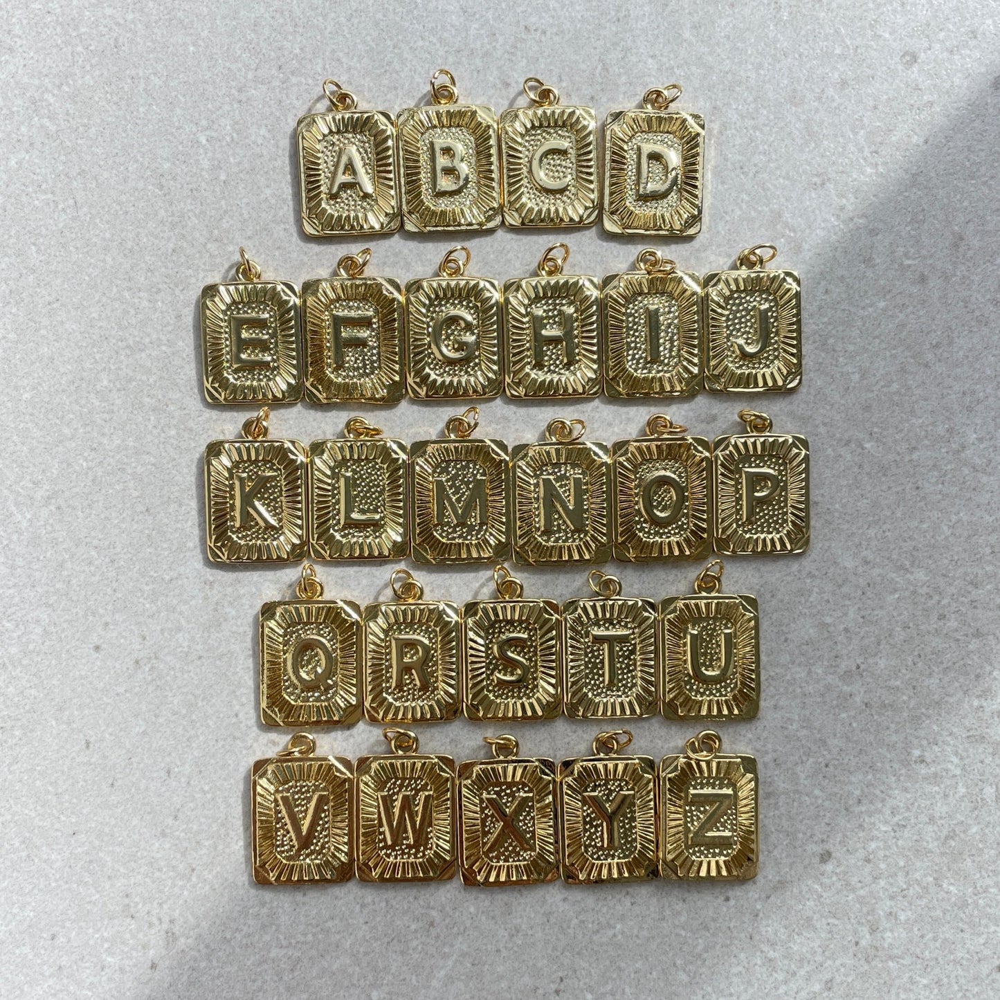 Studio Valli - Custom Charm Bracelets & Necklaces - build your own custom charm necklace - alphabet letter charms - New Zealand & Australia