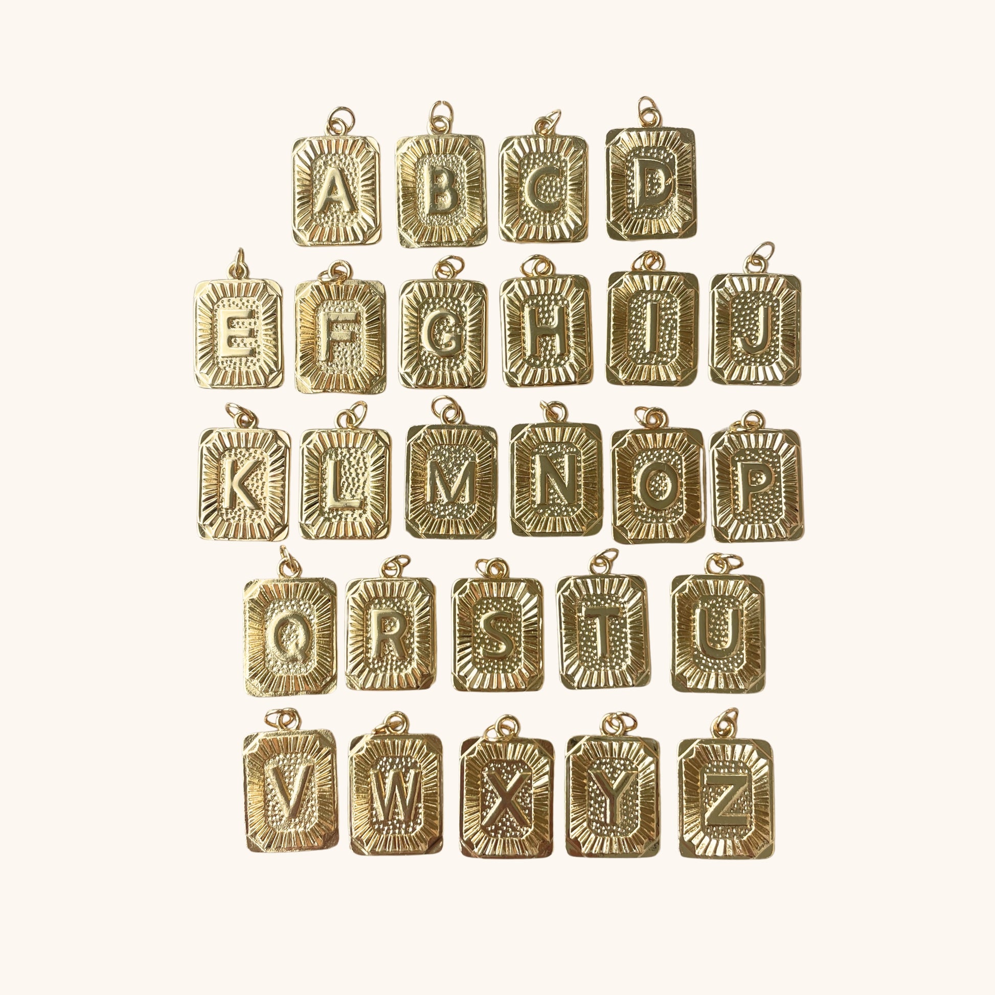 Studio Valli - Custom Charm Bracelets & Necklaces - build your own custom charm necklace - alphabet letter charms - New Zealand & Australia