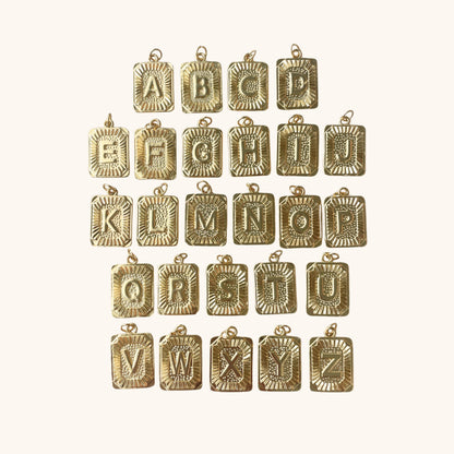 Studio Valli - Custom Charm Bracelets & Necklaces - build your own custom charm necklace - alphabet letter charms - New Zealand & Australia